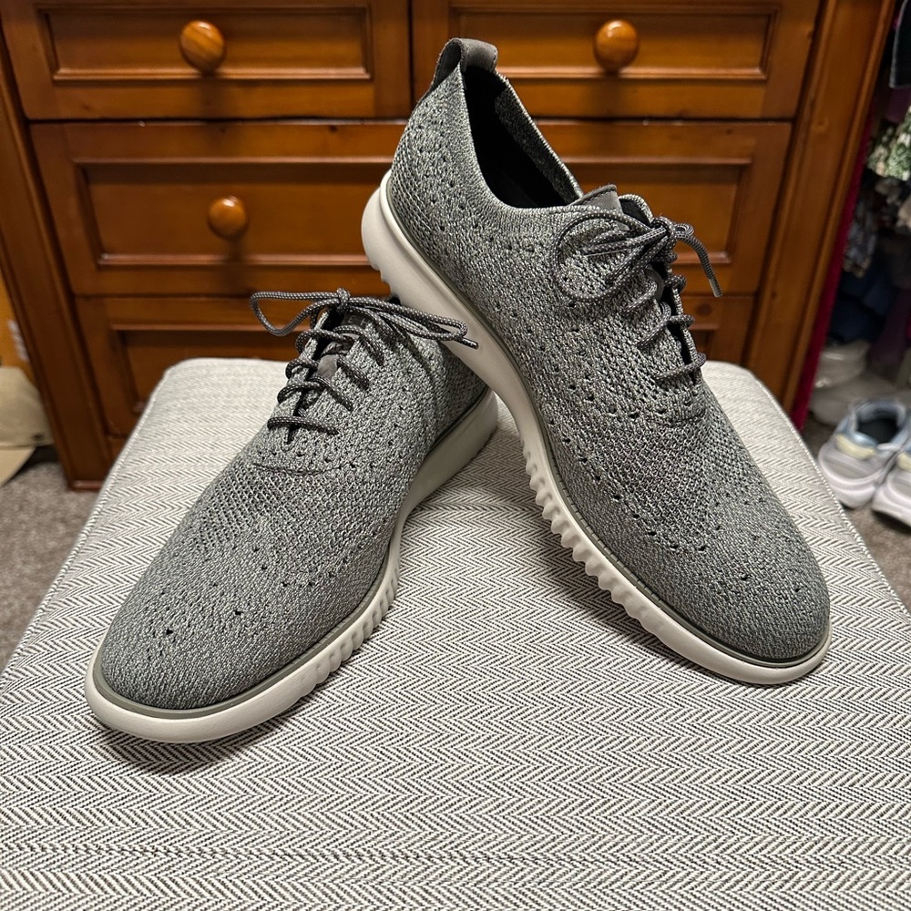 Cole Haan 2.ZERØGRAND Oxford with Stitchlite™ Shadow Grey Size 10.5